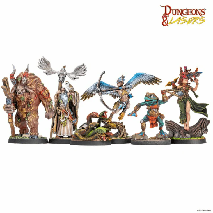 Dungeons & Lasers: Fantasy Miniatures Set - Image 3