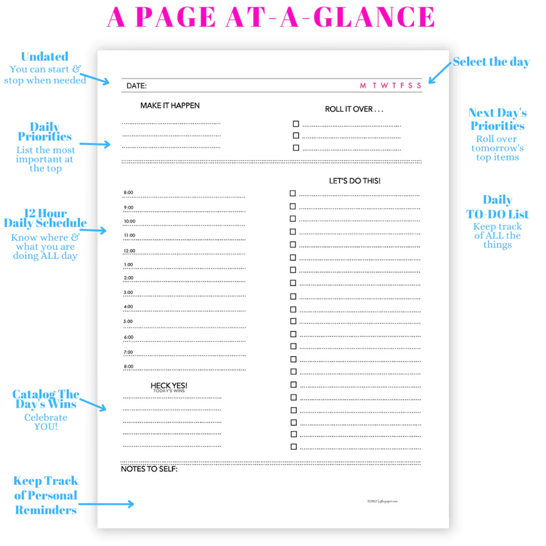 Embrace Your Magic :: Organized Chaos Planner by Effie's Paper - Image 2