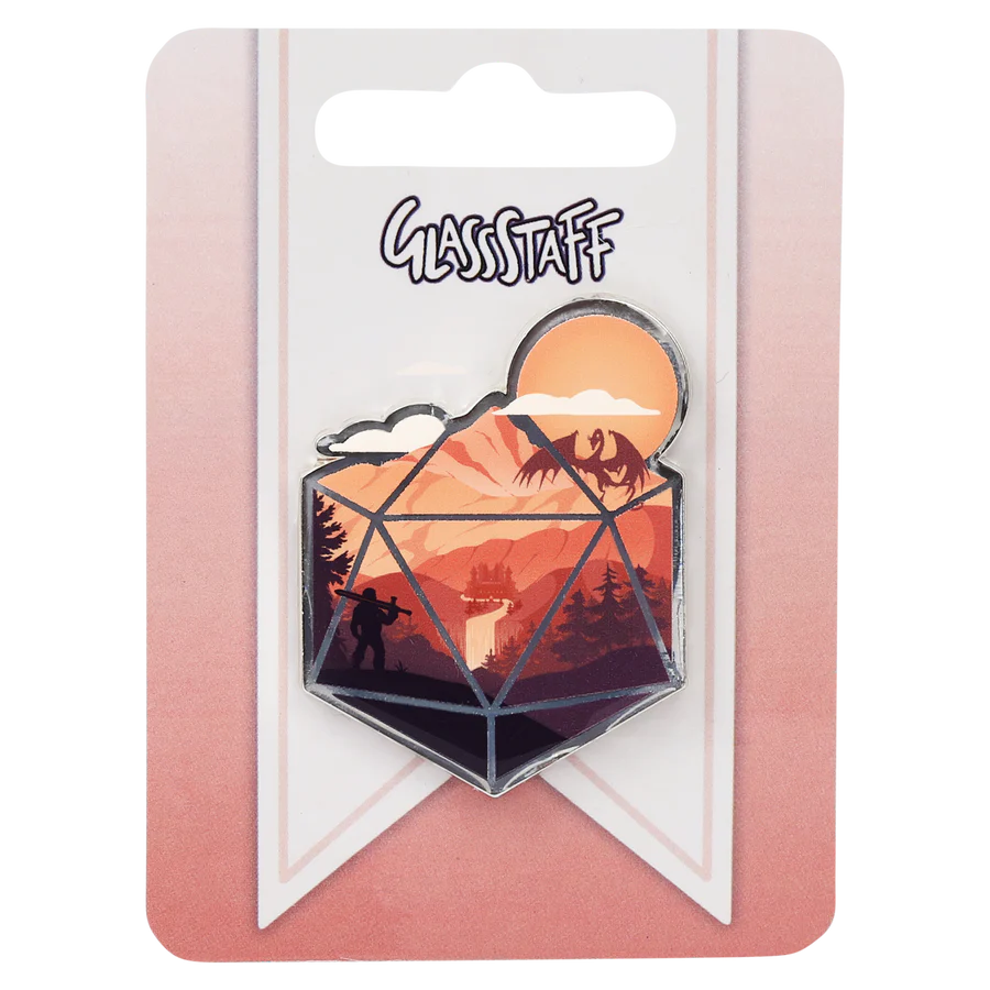 Enamel Pin: D20 Hero - Image 4