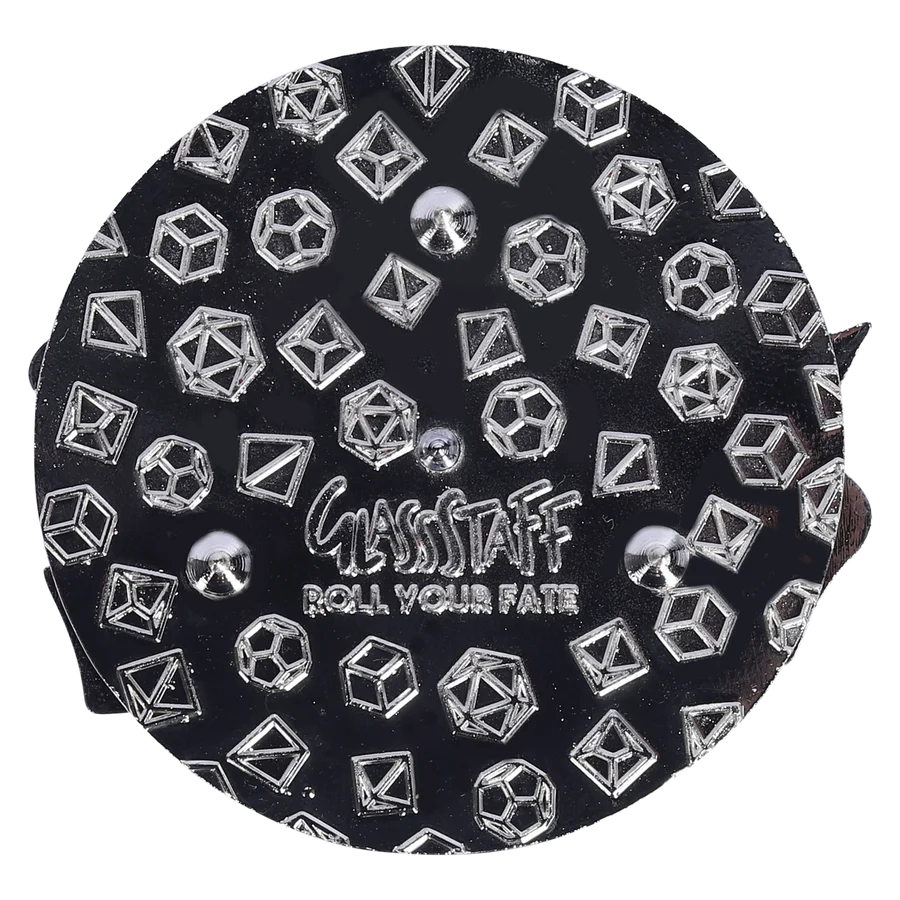 Enamel Pin: Roll Your Fate D20 Large Spinner - Image 2