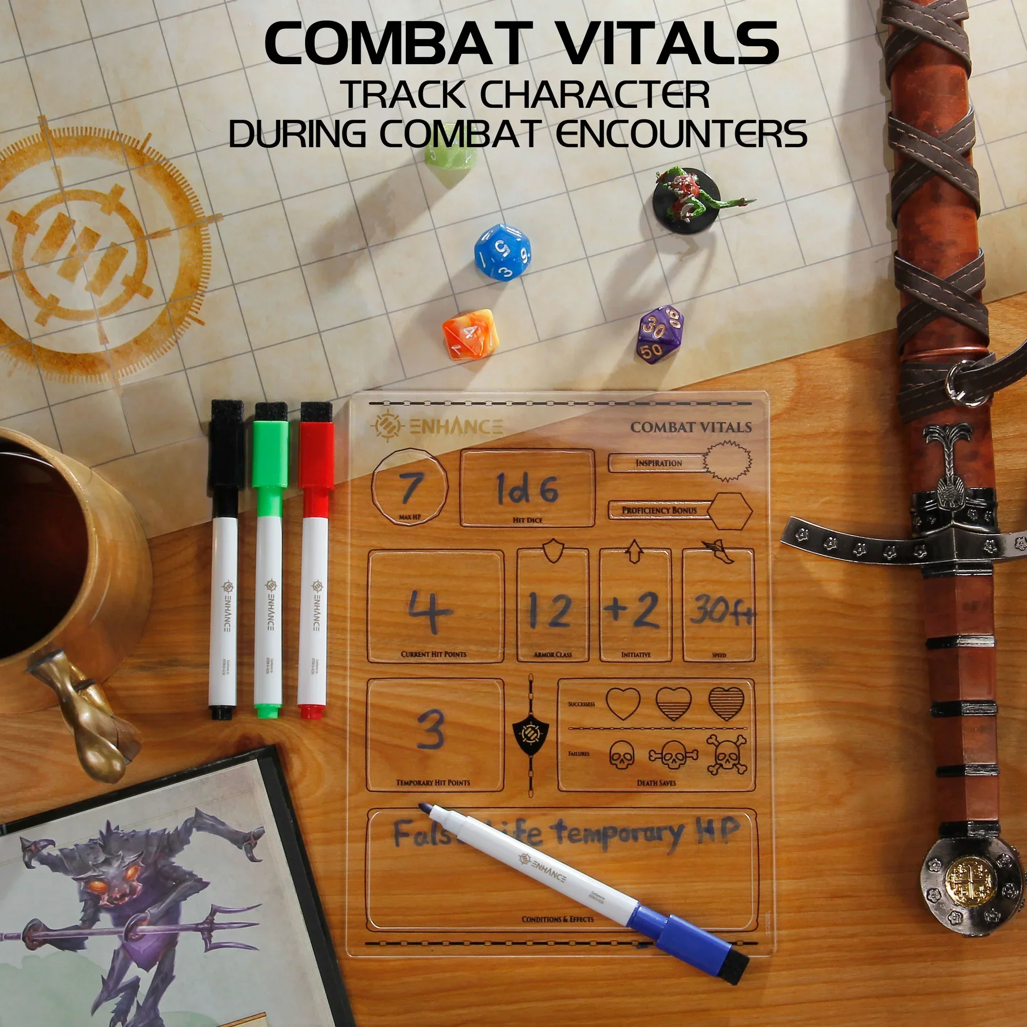 Enhance: Acrylic Character Sheet Set - Image 4