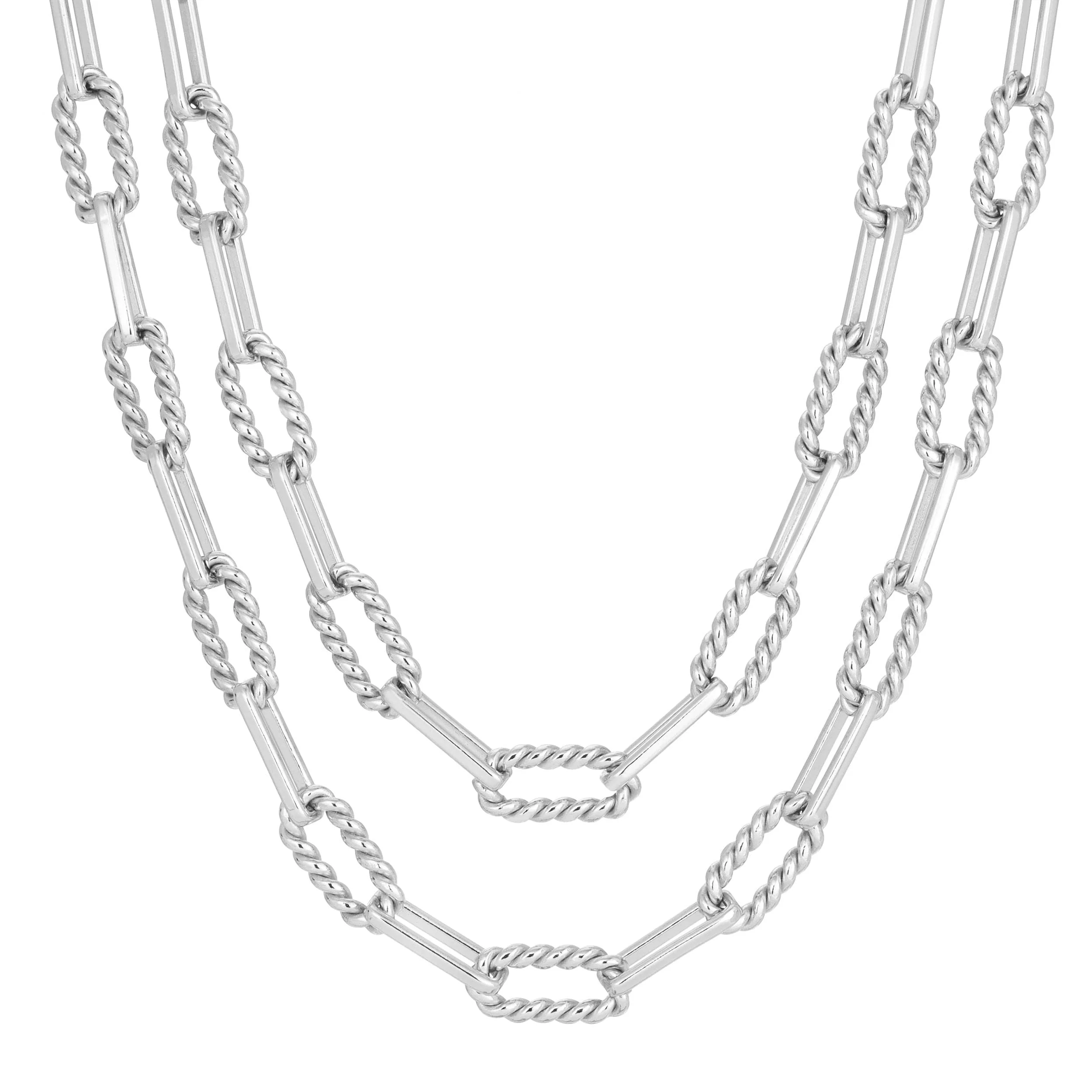 Enzo Double Layer Necklace by eklexic jewelry - Image 4