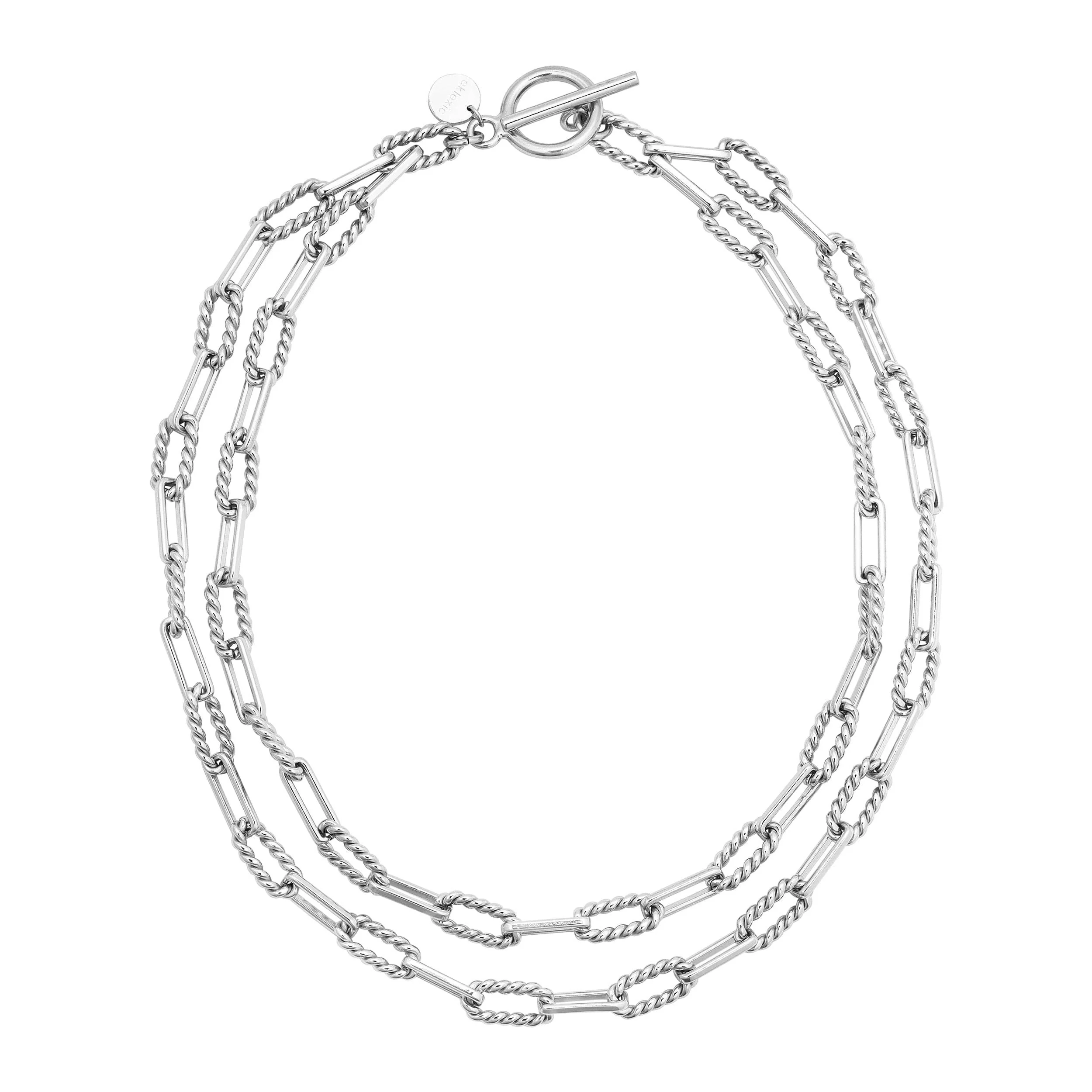 Enzo Double Layer Necklace by eklexic jewelry - Image 5
