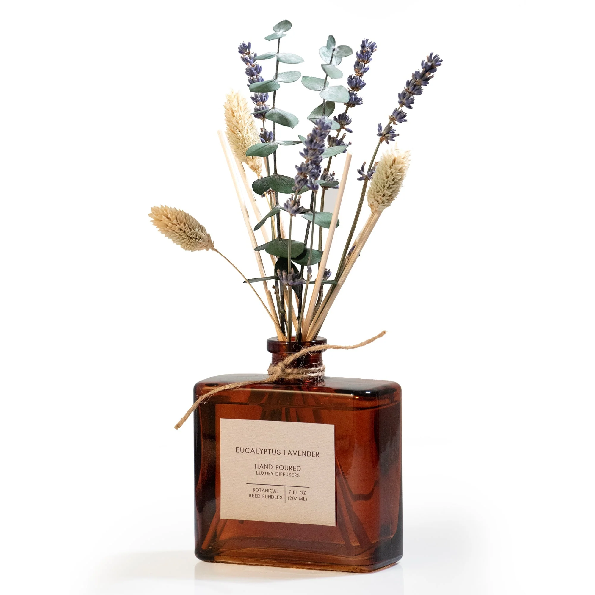 Eucalyptus Lavender Bouquet Reed Bundle Fragrance Diffuser by Andaluca Home - Image 3