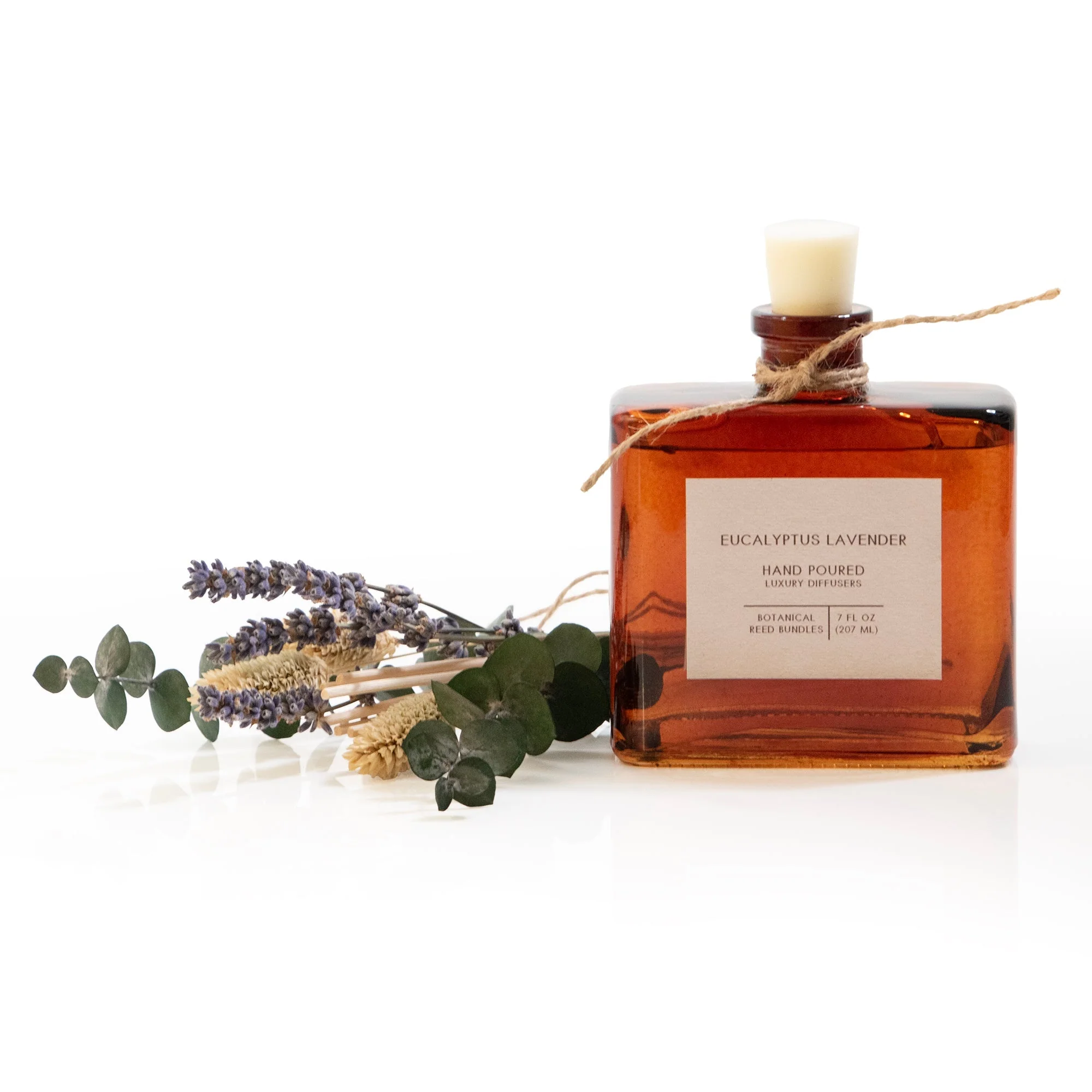 Eucalyptus Lavender Bouquet Reed Bundle Fragrance Diffuser by Andaluca Home - Image 5