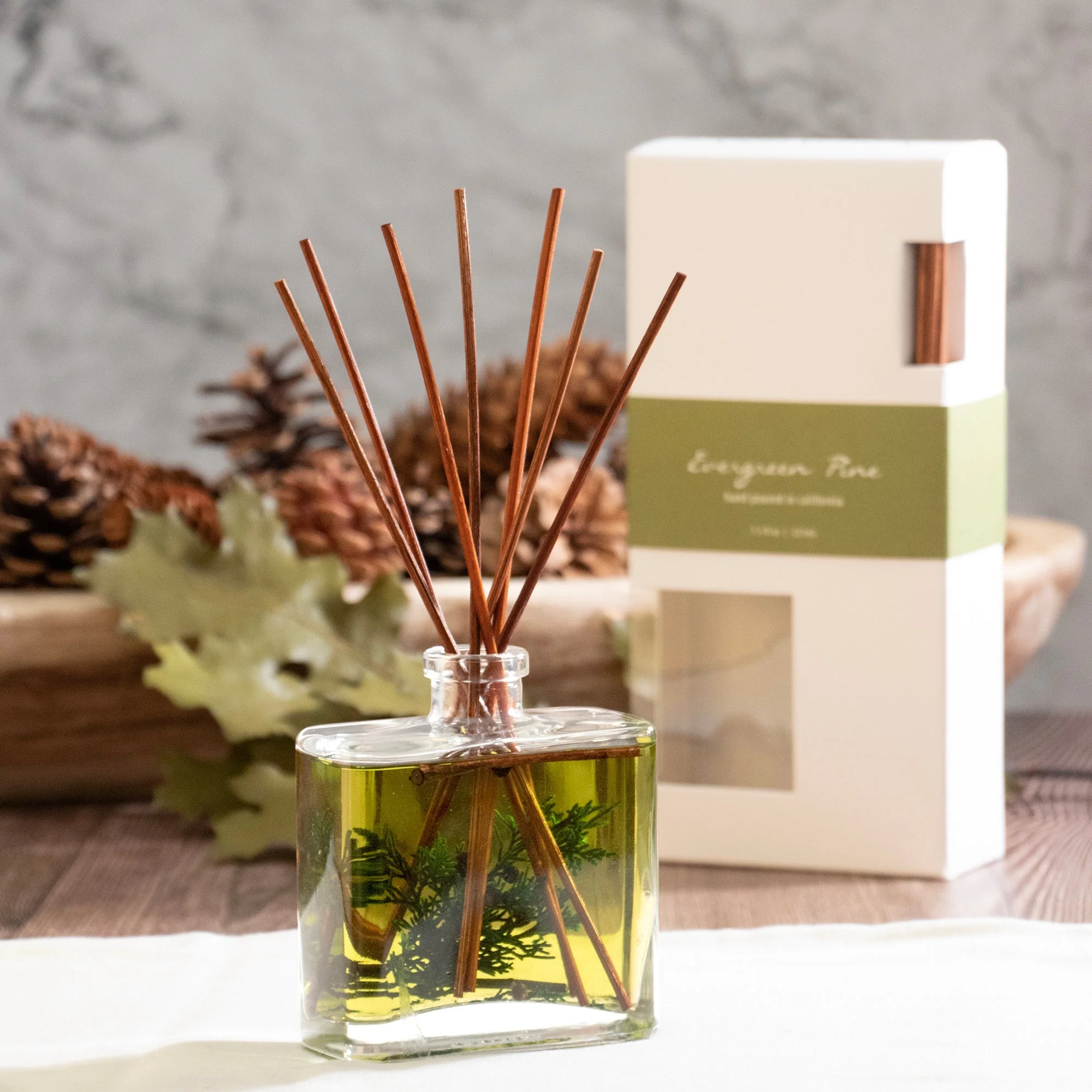 Evergreen Pine Reed Diffuser by Andaluca Home - Image 4
