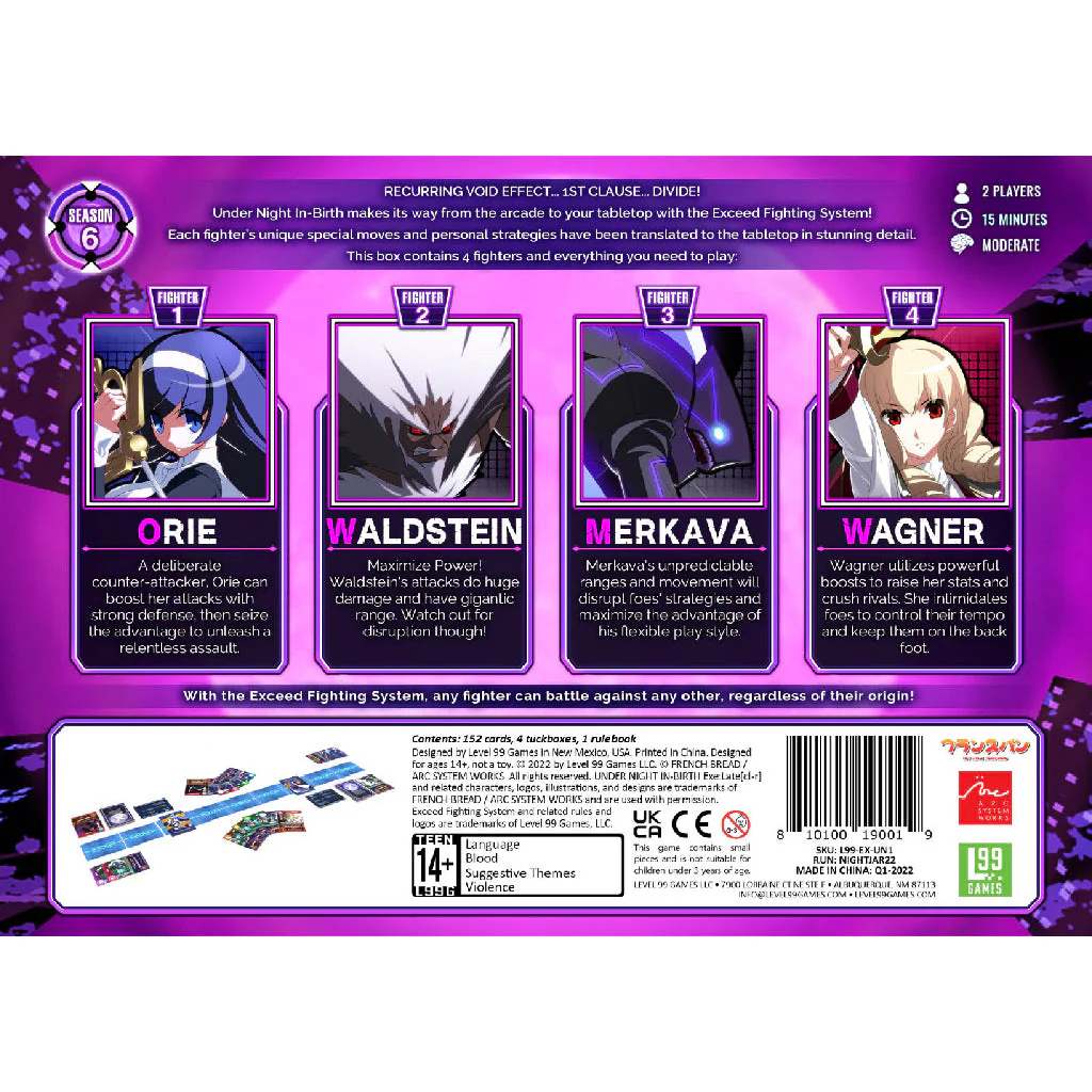 Exceed: Under Night In-Birth - Orie Box - Image 3