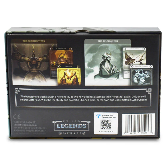 Exiled Legends: Earth & Air Expansion Pack - Image 2