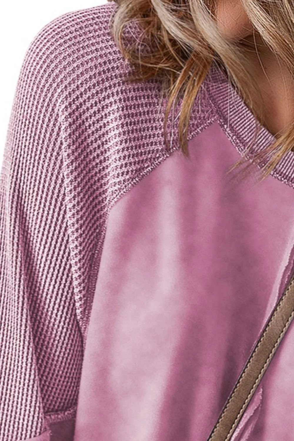 Exposed Seam Long Sleeve Sweatshirt - Image 3