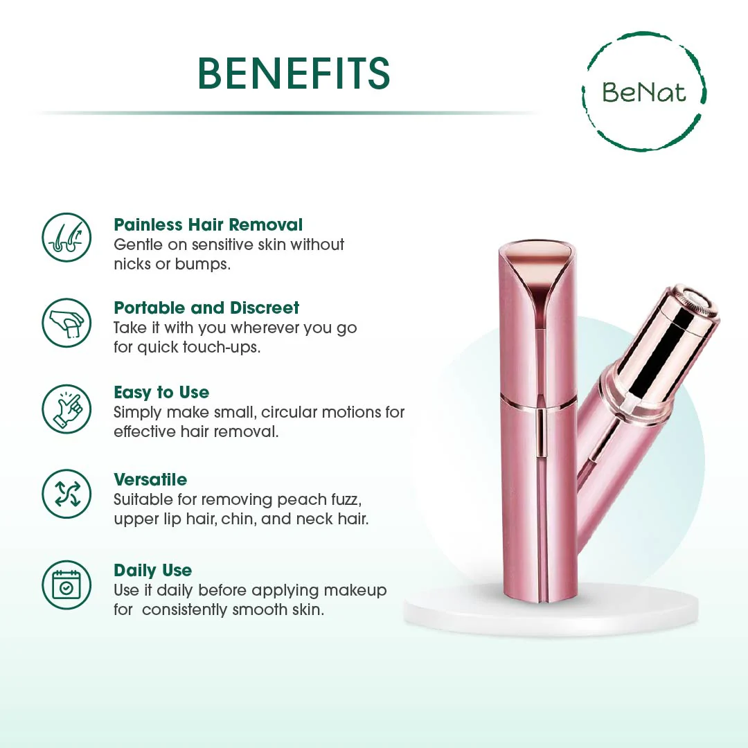 Facial Hair Remover for Women by BeNat - Image 4