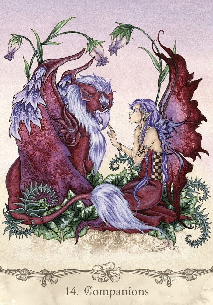 Fairy Wisdom Oracle Deck and Book Set - Image 3