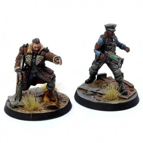 Fallout: Wasteland Warfare - Brotherhood of Steel - Elder Maxon and Captain Kells - Image 2