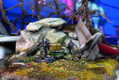 Fallout: Wasteland Warfare - Brotherhood of Steel - Elder Maxon and Captain Kells - Image 6