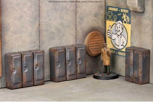 Fallout: Wasteland Warfare - Terrain Expansion - Vault Tec Lockers - Image 2