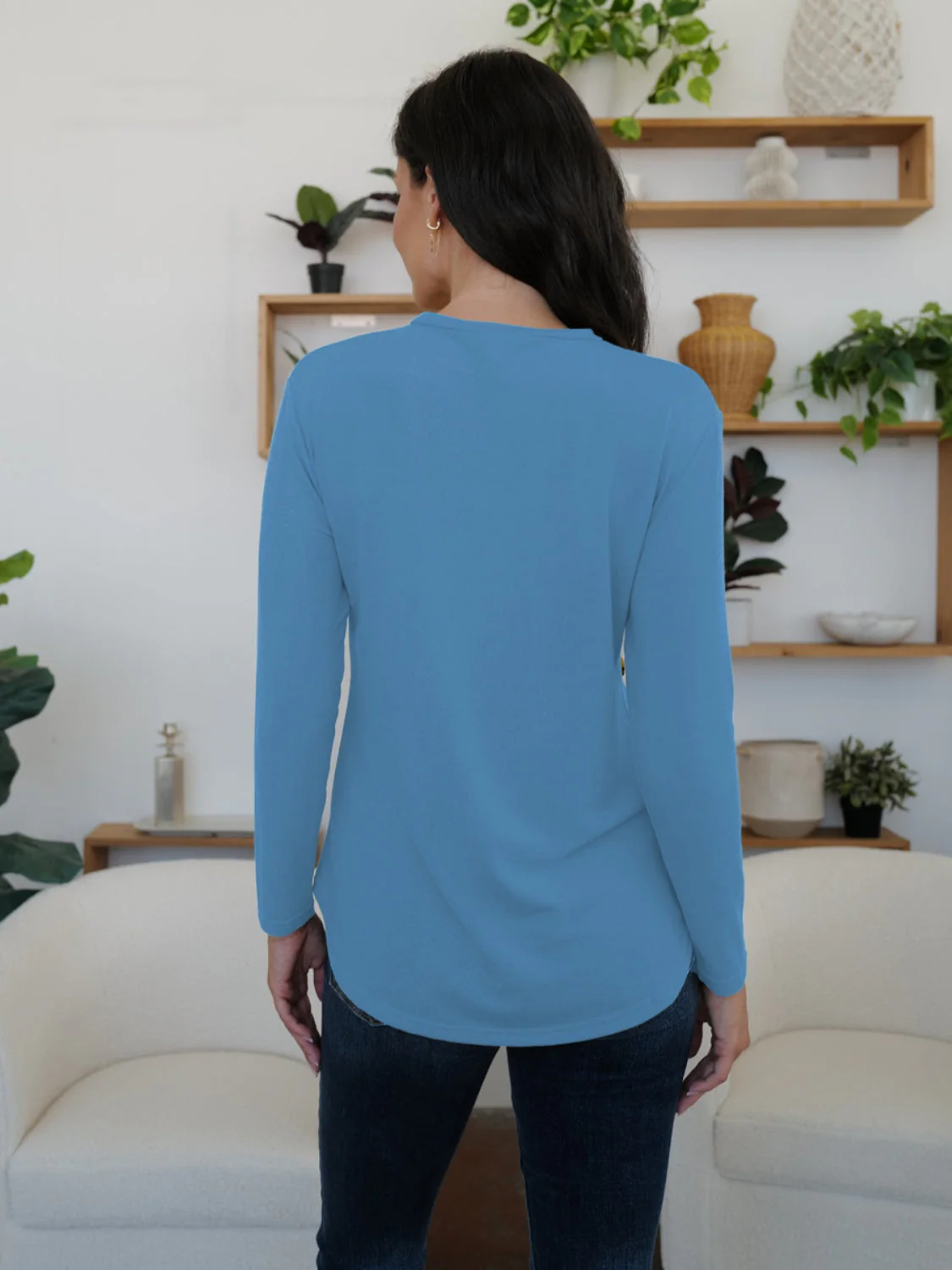 FAM-FAM Round Neck Long Sleeve T-Shirt - Image 11
