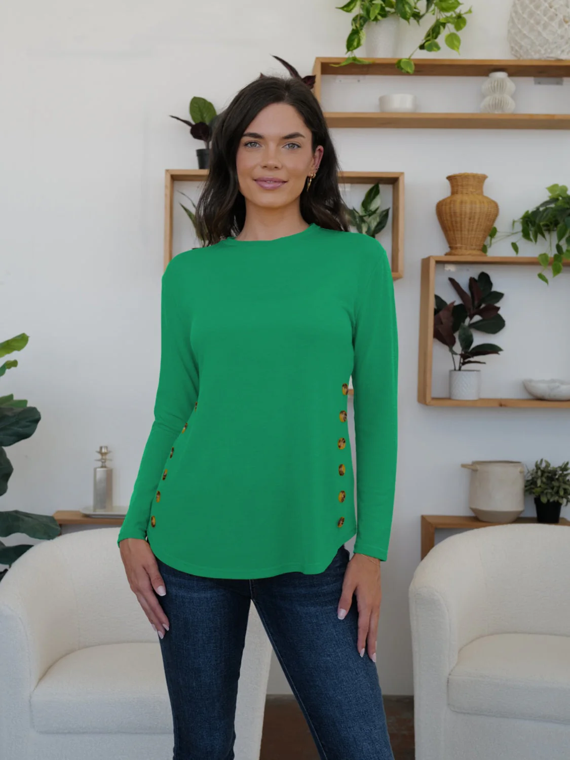 FAM-FAM Round Neck Long Sleeve T-Shirt - Image 13