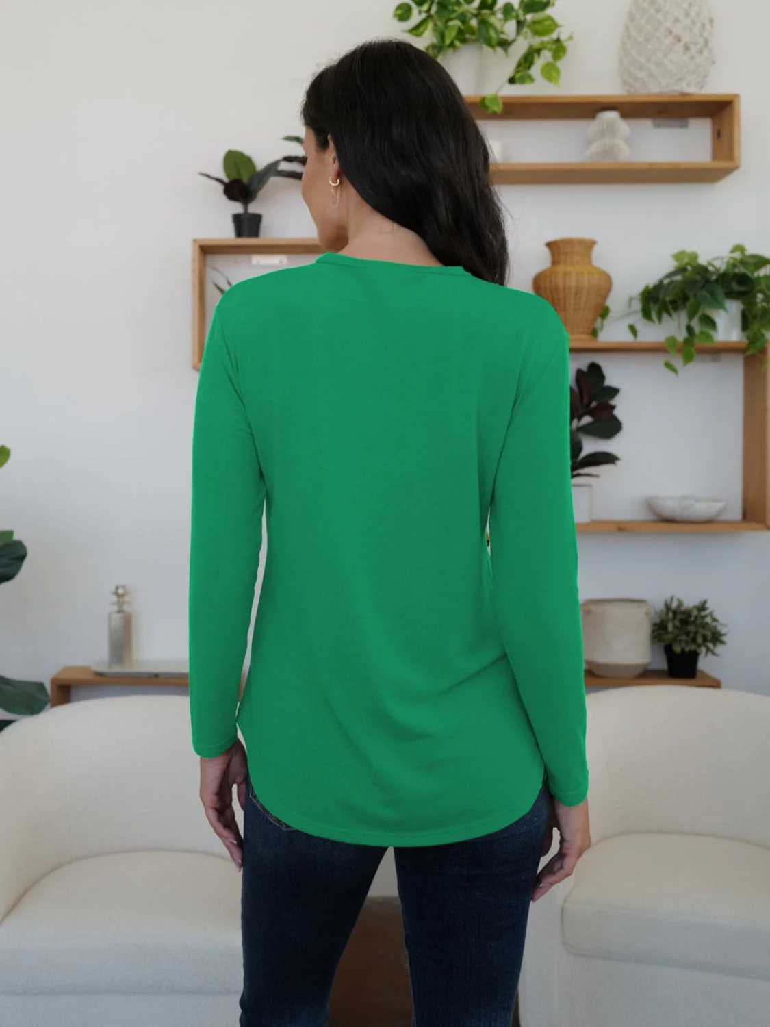 FAM-FAM Round Neck Long Sleeve T-Shirt - Image 14