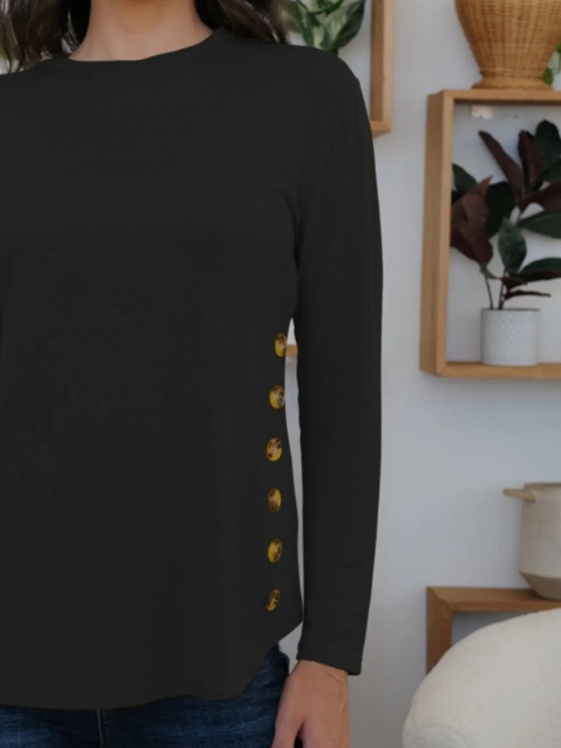 FAM-FAM Round Neck Long Sleeve T-Shirt - Image 18
