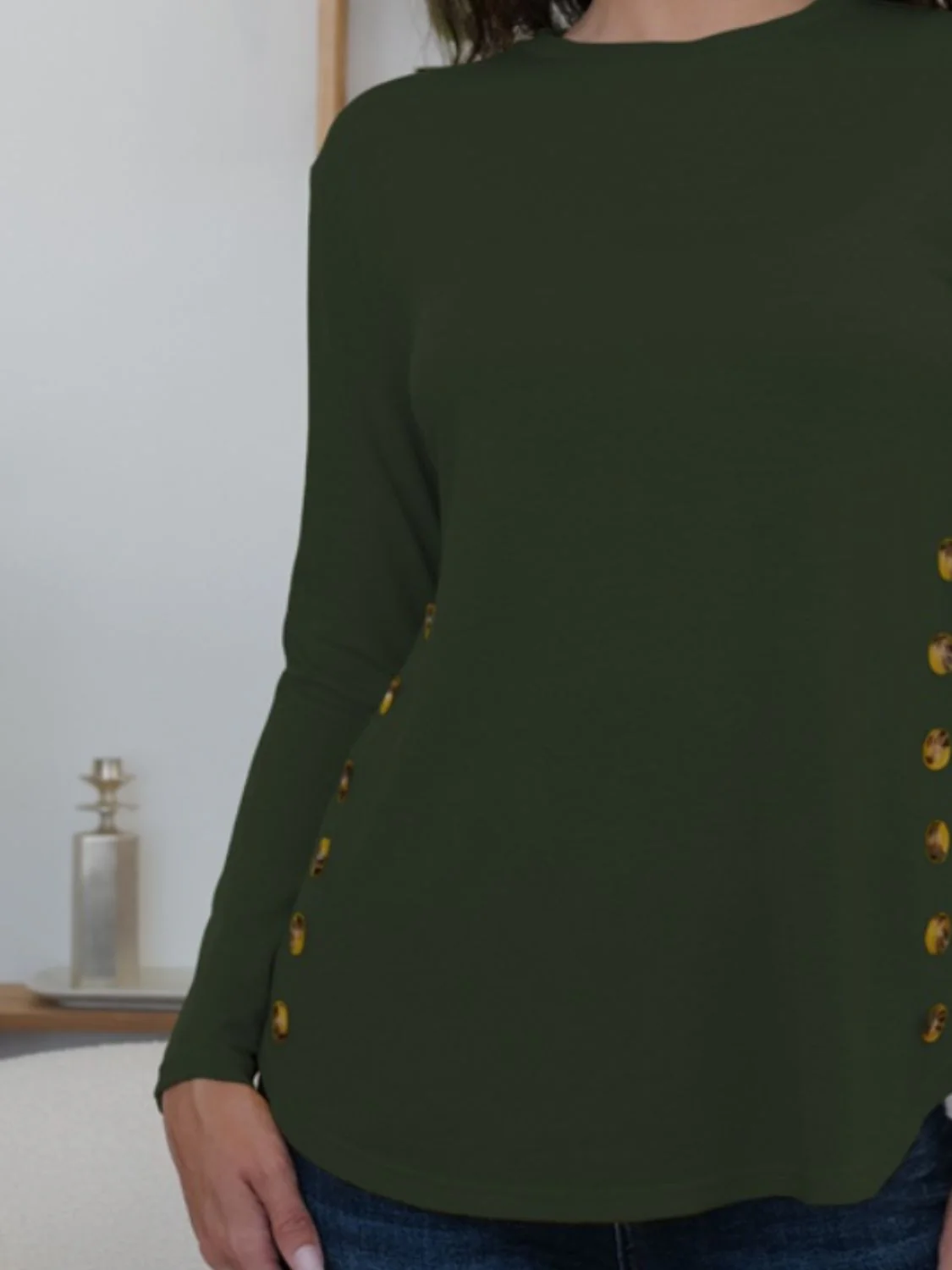 FAM-FAM Round Neck Long Sleeve T-Shirt - Image 24