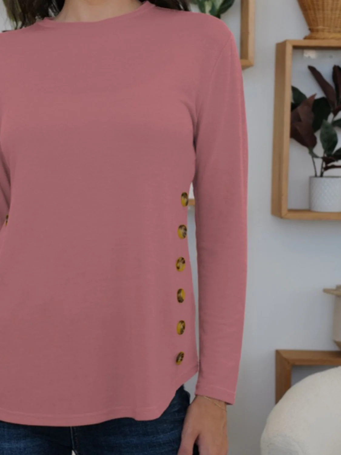 FAM-FAM Round Neck Long Sleeve T-Shirt - Image 3