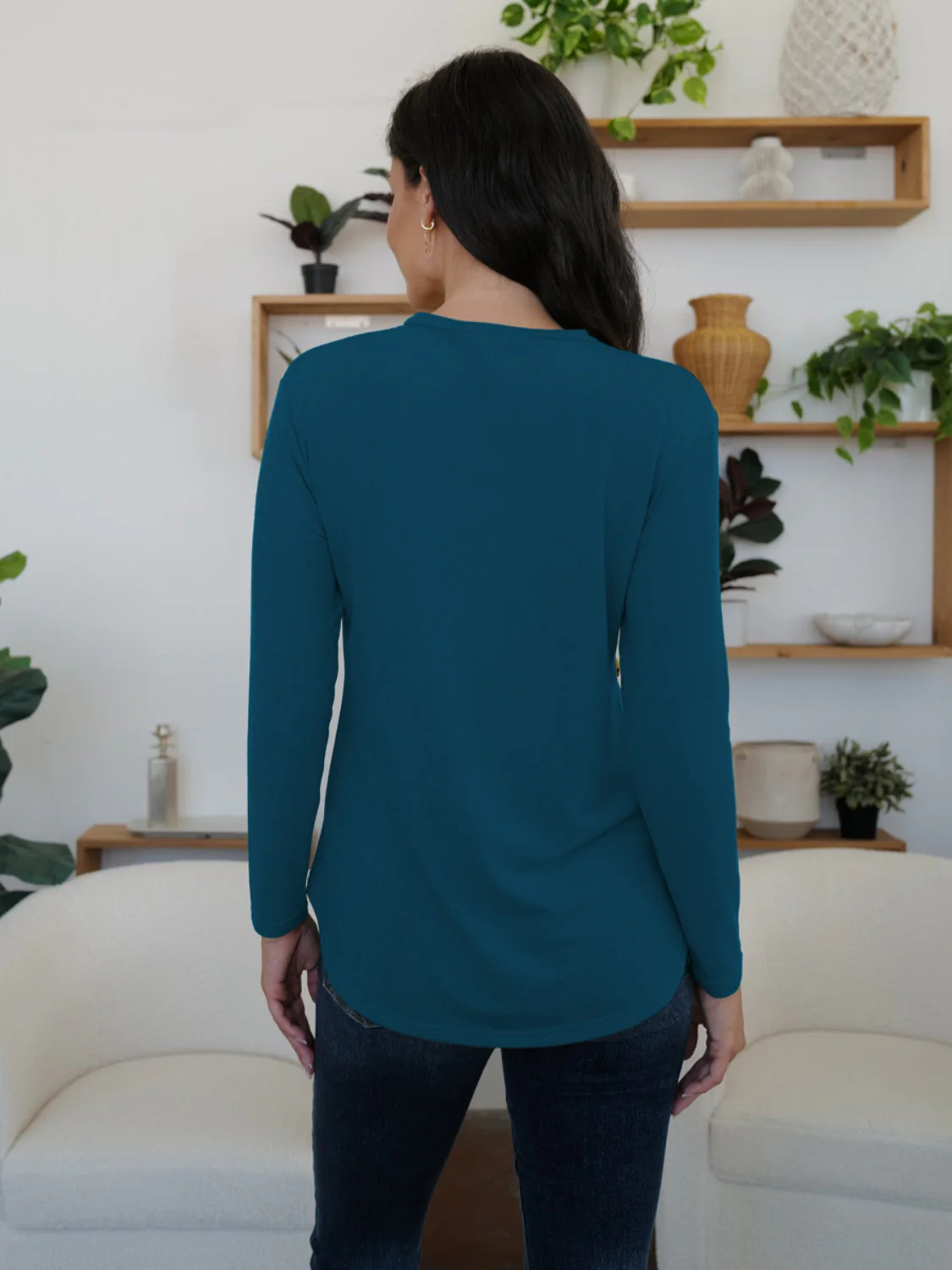 FAM-FAM Round Neck Long Sleeve T-Shirt - Image 5