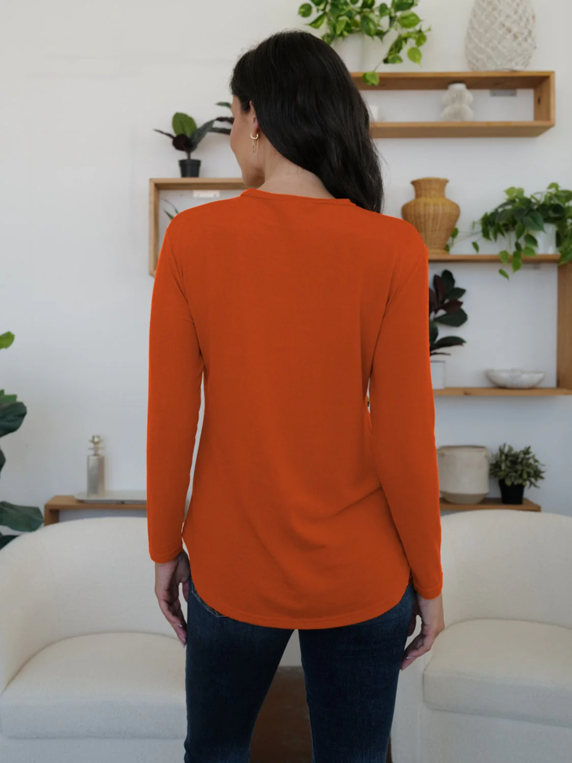 FAM-FAM Round Neck Long Sleeve T-Shirt - Image 8