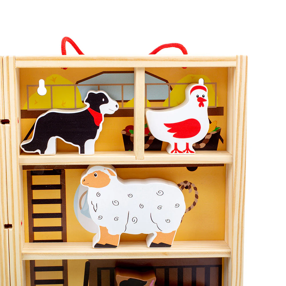 Farm Animal Playbox by Bigjigs Toys US - Image 4
