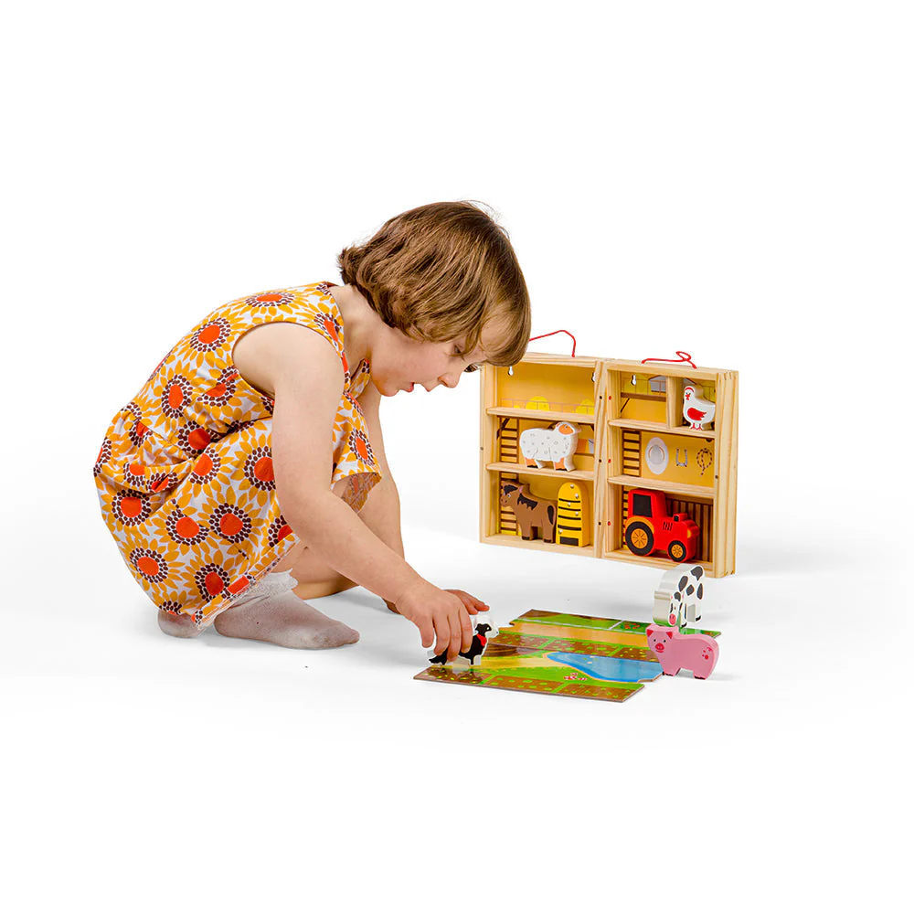 Farm Animal Playbox by Bigjigs Toys US - Image 8