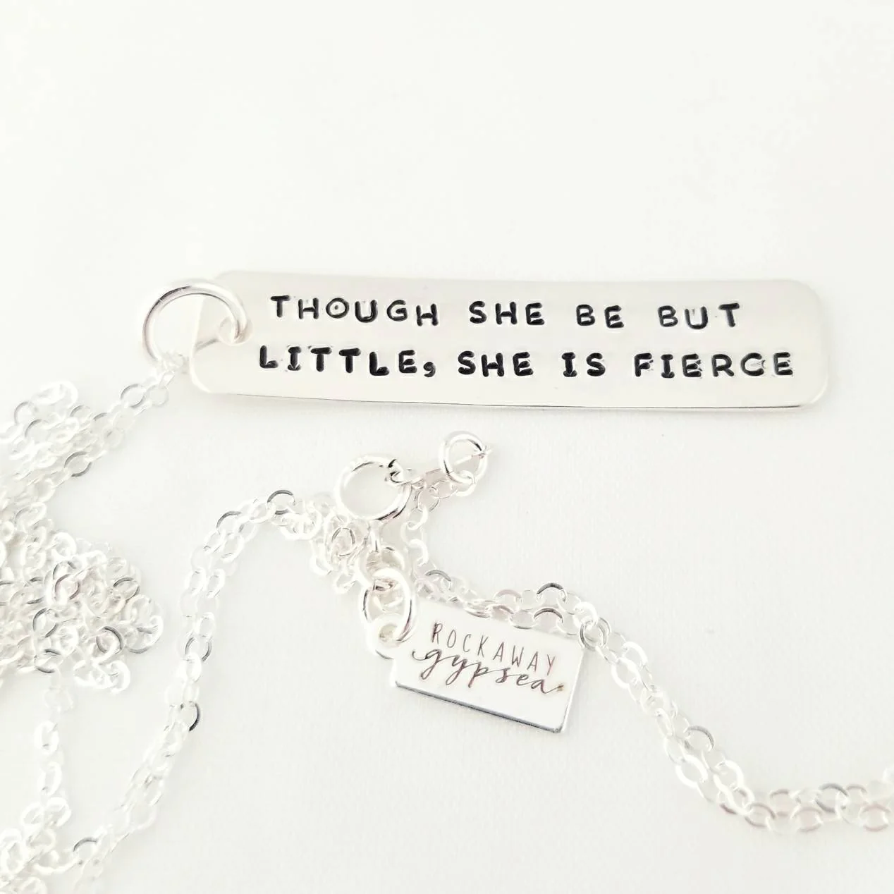 Feminist Vertical Bar Necklace by Salt and Sparkle - Image 5