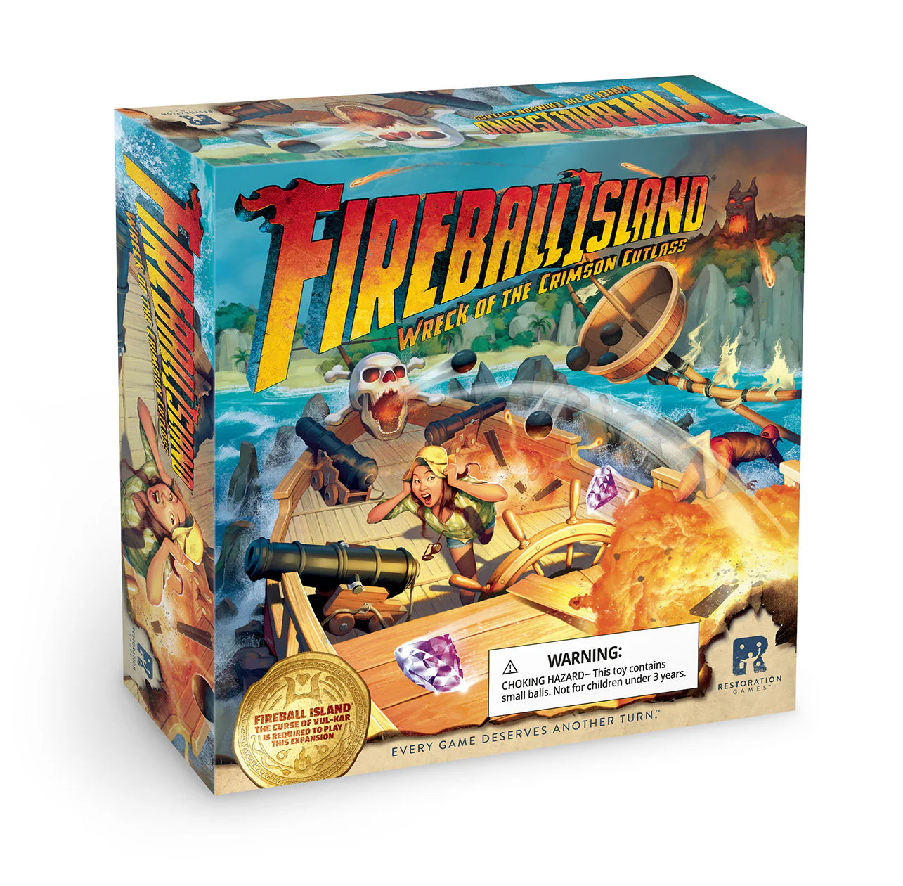 Fireball Island: Wreck of the Crimson Cutlass Expansion - Image 2