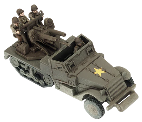 Flames of War: American 28E1 37mm AAA Platoon (Mid War) - Image 3