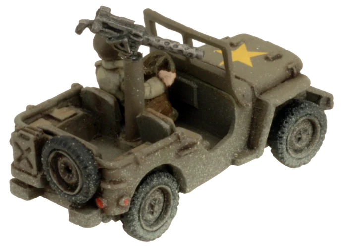 Flames of War: American Armored Rifle Company HQ (Mid War) - Image 4
