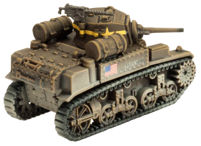 Flames of War: American M3 Stuart Light Tank Platoon (Mid War) - Image 2