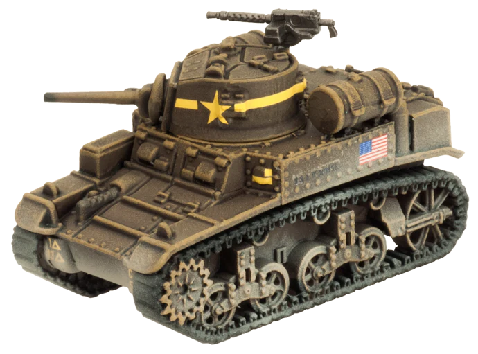 Flames of War: American M3 Stuart Light Tank Platoon (Mid War) - Image 3