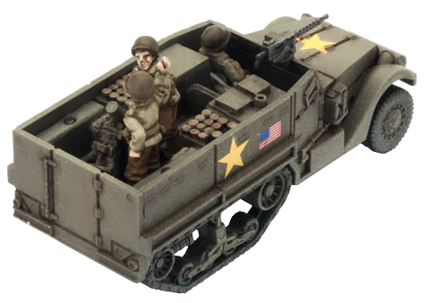 Flames of War: American M4 81mm Armored Mortar Platoon (Mid War) - Image 3