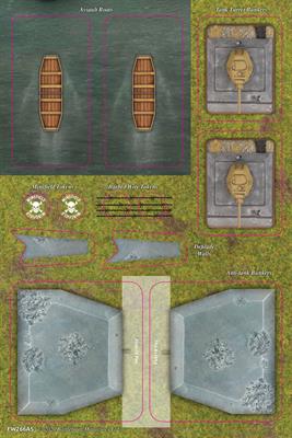 Flames of War: Bagration - River Assault Mission Terrain Pack - Image 6
