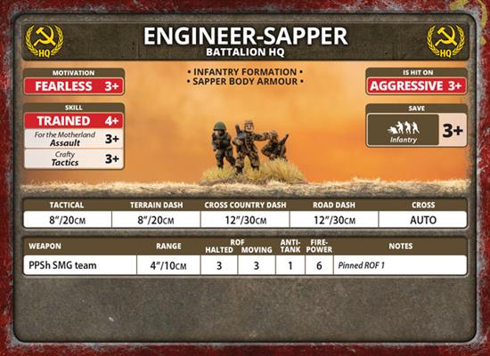 Flames of War: Bagration - Soviet Unit Cards - Image 3