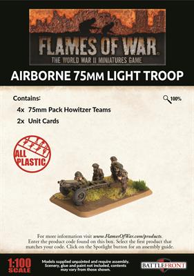 Flames of War: British Airborne 75mm Light Troop (Late War) - Image 2