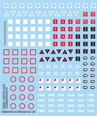 Flames of War: British and Commonwealth Decals - Image 3