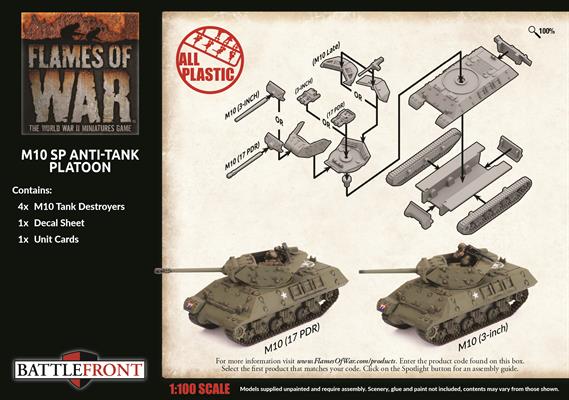 Flames of War: British M10 SP Anti-Tank Troop (Late War) - Image 2