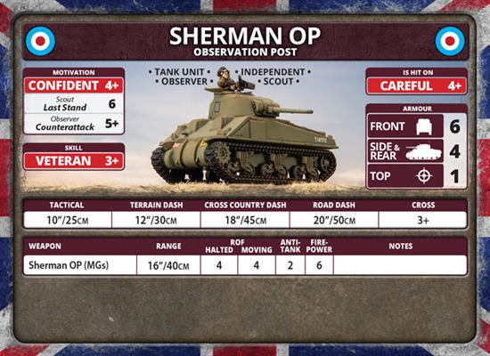 Flames of War: British Sherman Armoured Troop (Late War) - Image 18
