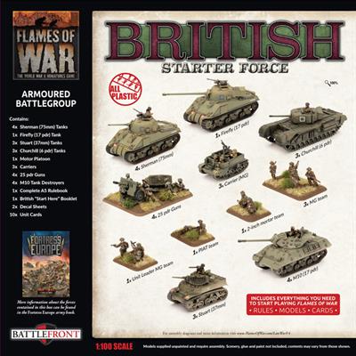 Flames of War: British Starter Force - Armoured Battlegroup Army Deal (Late War) - Image 2