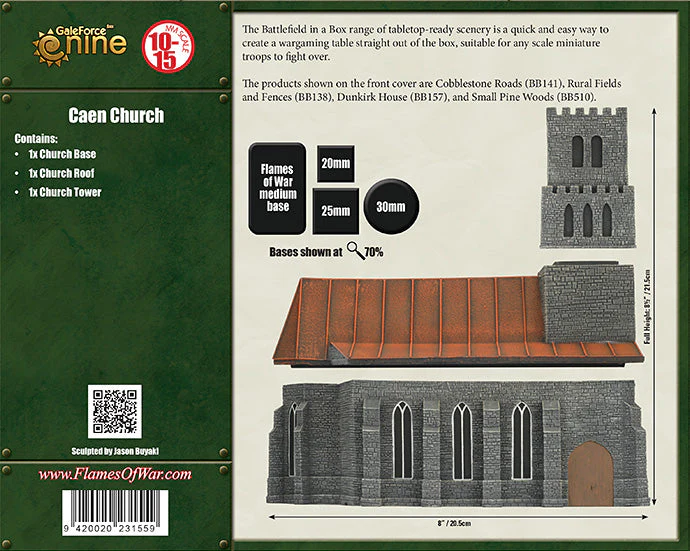 Flames of War: Caen Church - Image 6