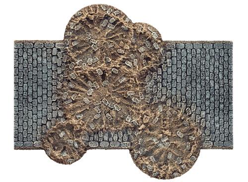 Flames of War: Cratered Cobblestone Roads - Image 4