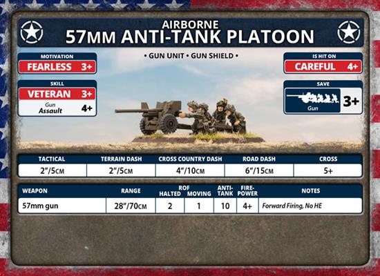 Flames of War: D-Day - American Unit Cards - Image 4