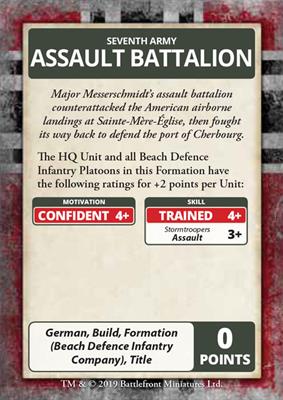 Flames of War: D-Day - German Command Cards - Image 2