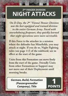 Flames of War: D-Day - German Command Cards - Image 5