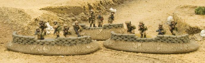 Flames of War: Desert Sandbags - Dug In Markers - Image 3