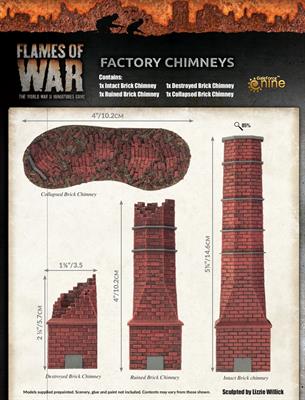 Flames of War: Factory Chimneys - Image 2