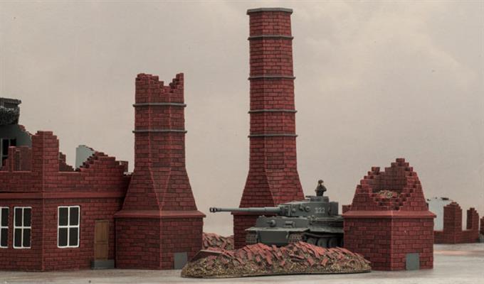 Flames of War: Factory Chimneys - Image 5